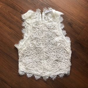 Zara Lace Crop Top